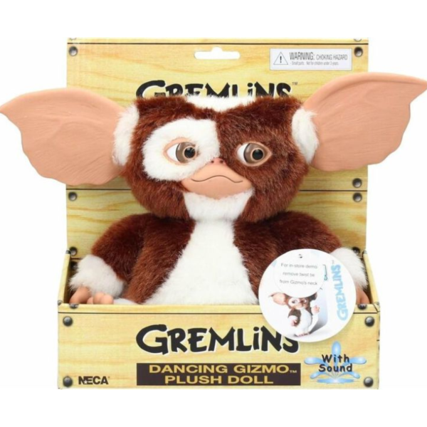 (預購) NECA 小精靈 跳舞Gizmo 絨毛娃娃 8吋 20260118 NECA 小精靈 跳舞Gizmo 絨毛娃娃 8吋