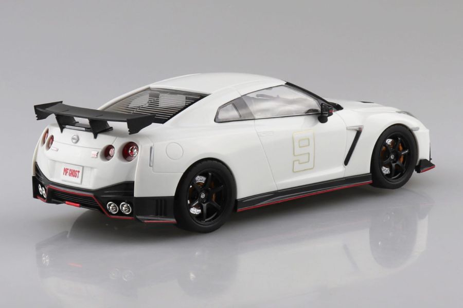 AOSHIMA 青島 1/24 MFG No.2 燃油車鬥魂 R35 NISSAN GT-R NISMO 第1卷式樣 相葉瞬 小田原派克峰式樣 MF GHOST AOSHIMA 青島 1/24 MFG No.2 燃油車鬥魂 R35 NISSAN GT-R NISMO 第1卷式樣 相葉瞬 小田原派克峰式樣 MF GHOST