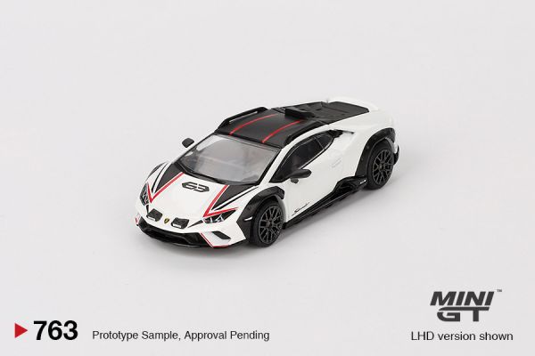 MINIGT 1/64 藍寶堅尼 Lamborghini Huracán Sterrato Bianco Asopo 左駕 MINIGT 1/64 藍寶堅尼 Lamborghini Huracán Sterrato Bianco Asopo 左駕