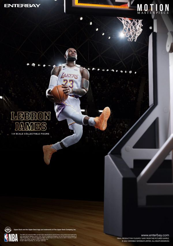 絕版斷貨中 ENTERBAY 1/9 NBA系列 湖人隊 Lebron James LBJ 勒布朗詹姆斯 MM-1210+1/9 籃球架OR-1004 套組 ENTERBAY,1/9,NBA,系列,湖人隊,Lebron James,LBJ,勒布朗詹姆斯,MM-1210,+,1/9,籃球架,OR-1004,套組,
