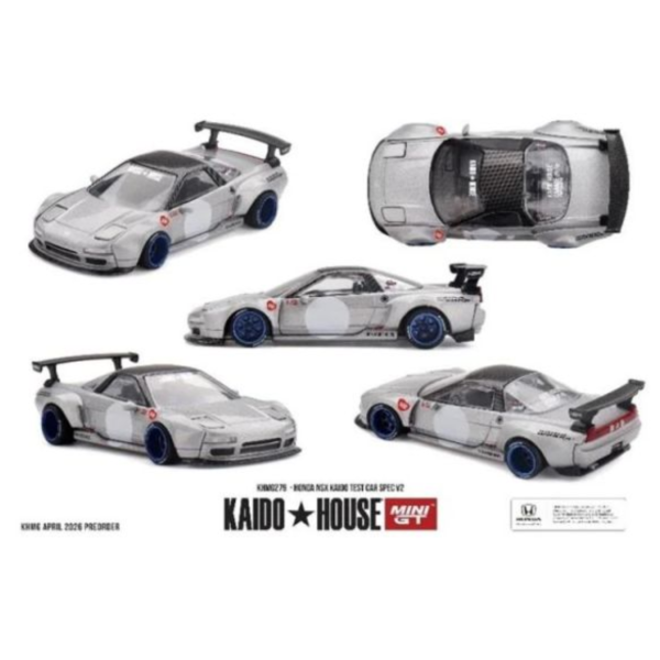 (預購) MINIGT 1/64 本田 Honda NSX Kaido Test Car Spec V2 KHMG279 20260416 MINIGT 1/64 本田 Honda NSX Kaido Test Car Spec V2 KHMG279