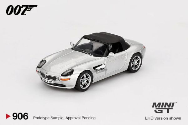 (預購) [吊卡版] MINIGT 1/64 寶馬 BMW Z8 "The World Is Not Enough" 詹姆士龐德 007 縱橫天下 English Blister Packaging 英文吊卡版 MGT00906-007E (預購) [吊卡版] MINIGT 1/64 寶馬 BMW Z8 "The World Is Not Enough" 詹姆士龐德 007 縱橫天下 English Blister Packaging 英文吊卡版 MGT00906-007E