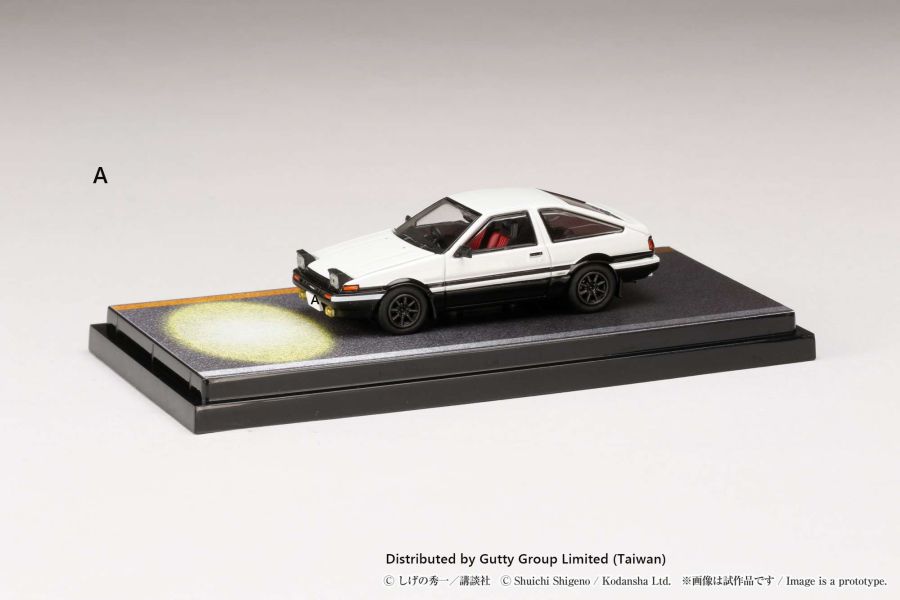 Hobby JAPAN 1/64 豐田 Toyota SPRINTER TRUENO GT APEX (AE86) / 頭文字D場景系列 藤原拓海 VS 須藤京一 伊呂波山道戰 HJ641052DB Hobby JAPAN 1/64 豐田 Toyota SPRINTER TRUENO GT APEX (AE86) / 頭文字D場景系列 藤原拓海 VS 須藤京一 伊呂波山道戰 HJ641052DB