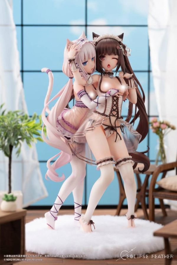 (預購) [標準版] [18禁商品] EclipseFeather 1/6 貓娘樂園 巧克力與香草 午後的甜蜜嬉戲 Ver. PVC完成品 20260428 [標準版] [18禁商品] EclipseFeather 1/6 貓娘樂園 巧克力與香草 午後的甜蜜嬉戲 Ver. PVC完成品