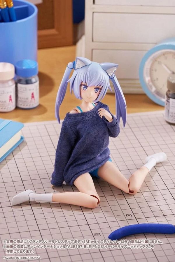 (預購) Kotobukiya 壽屋 GRANDE SCALE 大型比例 創彩少女庭園 裝扮用身體 M 史蒂蕾特 FG100 組裝模型 20260715 Kotobukiya 壽屋 GRANDE SCALE 大型比例 創彩少女庭園 裝扮用身體 M 史蒂蕾特 FG100 組裝模型