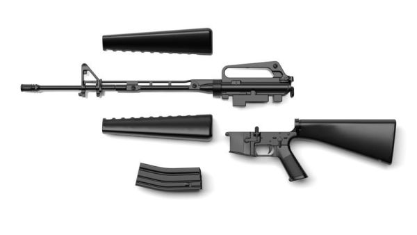 TOMYTEC 1/12 迷你武裝 LADF22 少女前線 M16A1 TYPE 組裝模型 TOMYTEC 1/12 迷你武裝 LADF22 少女前線 M16A1 TYPE 組裝模型
