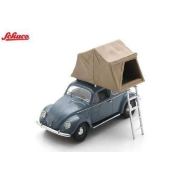 (預購) Schuco 1/43 1951 福斯 VW Beetle with roof tent 43U00107 20260723 Schuco 1/43 1951 福斯 VW Beetle with roof tent 43U00107