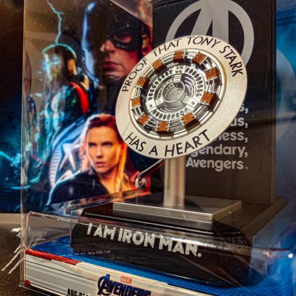 漫威 MARVEL 鋼鐵人 小辣椒紀念品禮物 第一代方舟反應爐 小夜燈無線充電座  漫威,MARVEL,鋼鐵人,小辣椒,紀念品,方舟反應爐,夜燈,無線充電座 