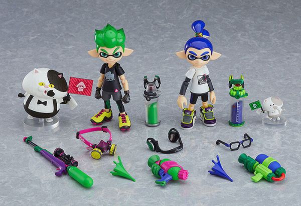 [再販] Good Smile figma 462-DX 斯普拉遁 Splatoon 男孩 DX版 可動完成品 [再販] Good Smile figma 462-DX 斯普拉遁 Splatoon 男孩 DX版 可動完成品
