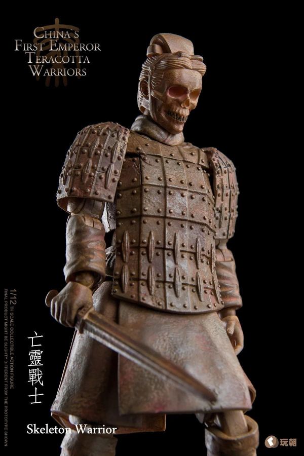 (預購) 玩朝玩具 1/12 掌心大秦 兵馬俑2.0 可動完成品 [標準/豪華版 (原色/灰色)] 分別販售 20261224 玩朝玩具 1/12 掌心大秦 兵馬俑2.0 可動完成品 [標準/豪華版 (原色/灰色)] 分別販售