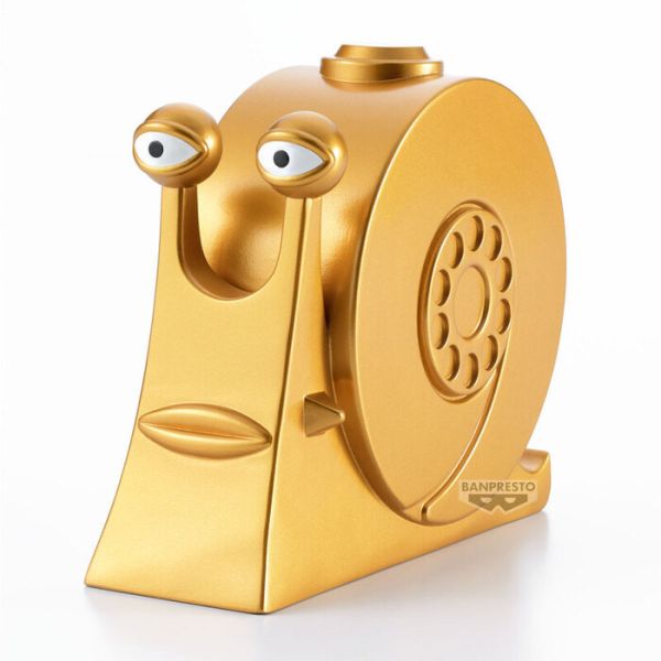 BANPRESTO 景品 航海王 SOFVIMATES 黃金電話蟲 2505 BANPRESTO 景品 航海王 SOFVIMATES 黃金電話蟲