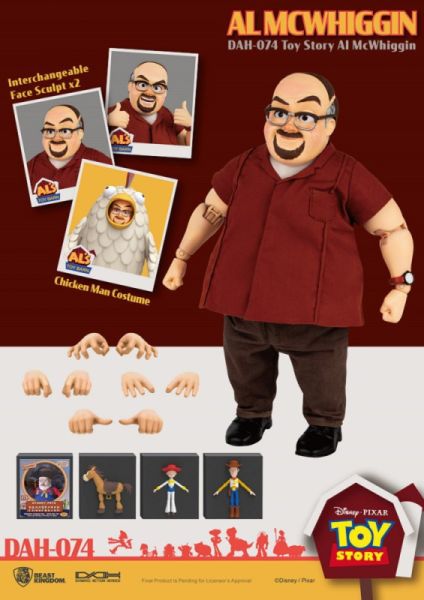 DAH-074 迪士尼 皮克斯 玩具總動員2 艾爾的玩具倉庫 艾爾 可動完成品 DAH-074 迪士尼 皮克斯 玩具總動員2 艾爾的玩具倉庫 艾爾 可動完成品