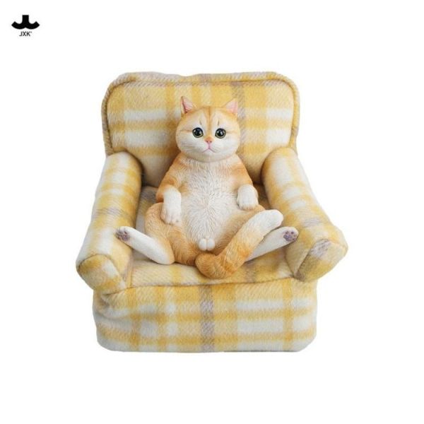 (預購) JXK Studio JXK350 動物公仔 暖格沙發喵 B 20260423 JXK Studio JXK350 動物公仔 暖格沙發喵 B