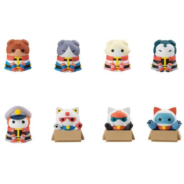 (預購) [再販] MEGAHOUSE 盲盒 M.C.P 機動戰士鋼彈 鋼彈喵 地球聯邦軍喵 全8種 一中盒8入販售 20260514 [再販] MEGAHOUSE 盲盒 M.C.P 機動戰士鋼彈 鋼彈喵 地球聯邦軍喵 全8種 一中盒8入販售