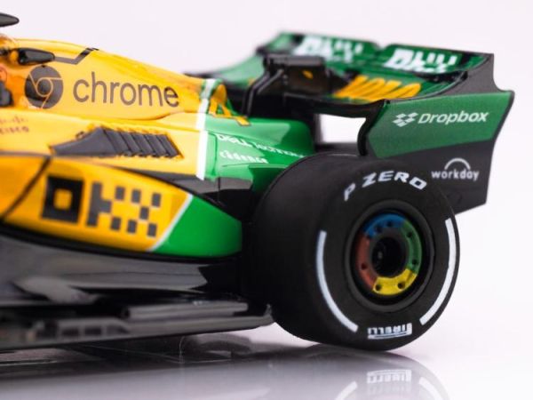 (預購) AFX Mega-G+ 1/64 McLaren MCL38 #4 西拿致敬版 2024摩納哥GP HO電刷賽車 22120 20260813 AFX Mega-G+ 1/64 McLaren MCL38 #4 西拿致敬版 2024摩納哥GP HO電刷賽車 22120