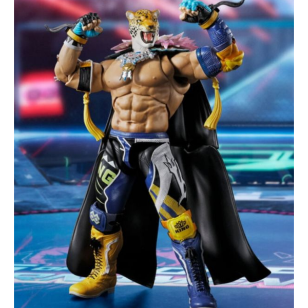 BANDAI S.H.Figuarts SHF 鐵拳8 豹王 KING 可動完成品 BANDAI S.H.Figuarts SHF 鐵拳8 豹王 KING 可動完成品