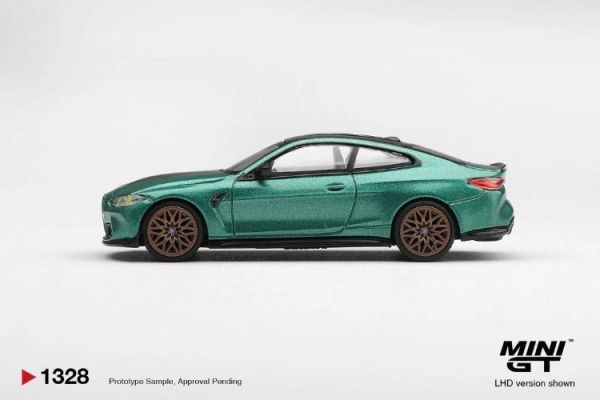 (預購) [吊卡版] MINIGT 1/64 寶馬 BMW M4 CS Frozen Isle of Man Green Metallic LHD MGT01328-BL 20260702 [吊卡版] MINIGT 1/64 寶馬 BMW M4 CS Frozen Isle of Man Green Metallic LHD MGT01328-BL