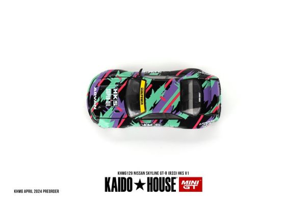 KAIDO HOUSE x MINIGT 1/64 日產 Nissan Skyline GT-R R33 HKS V1 KAIDO HOUSE x MINIGT 1/64 日產 Nissan Skyline GT-R R33 HKS V1