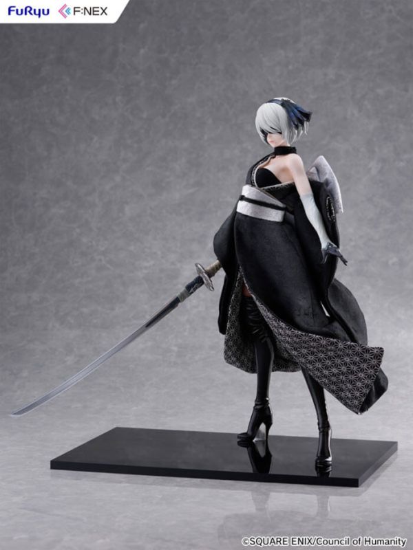 Furyu 1/7 吉德 x F:NEX 尼爾:自動人形Ver1.1a 2B 日本人形 PVC完成品 Furyu 1/7 吉德 x F:NEX 尼爾:自動人形Ver1.1a 2B 日本人形 PVC完成品