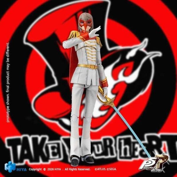 (預購) Hiya Toys E.B.S. 1/12 女神異聞錄5皇家版 Crow 15cm EBP0379 可動完成品 20260322 Hiya Toys E.B.S. 1/12 女神異聞錄5皇家版 Crow 15cm EBP0379 可動完成品