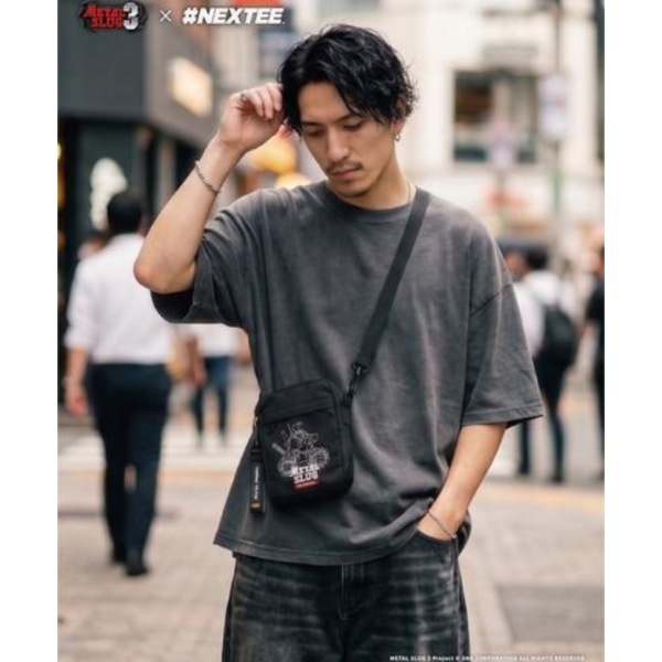 NEXTee 合金彈頭MetalSlug Project-001 側背包 黑 NEXTee 合金彈頭MetalSlug Project-001 側背包 黑