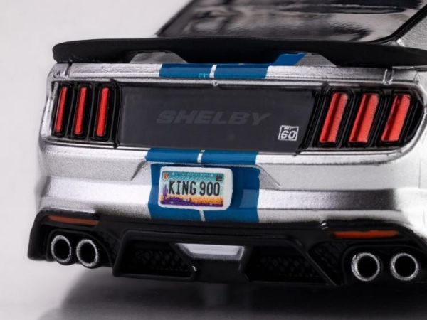 (預購) AFX Mega-G+ 1/64 2022年式 Shelby Mustang GT500KR 銀/藍配色 HO電刷賽車 22099 20260813 AFX Mega-G+ 1/64 2022年式 Shelby Mustang GT500KR 銀/藍配色 HO電刷賽車 22099