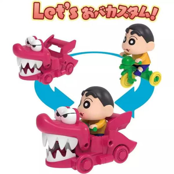 BANDAI 蠟筆小新汽車3 野原新之助 鱷魚阿山 BANDAI 蠟筆小新汽車3 野原新之助 鱷魚阿山