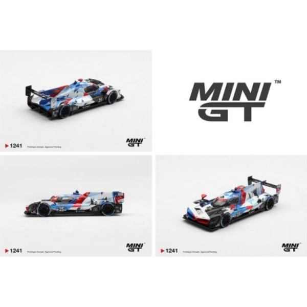 (預購) [吊卡版] MINIGT 1/64 寶馬 BMW M Hybrid V8 GTP #25 BMW M Team RLL 2024 IMSA Daytona 24 Hrs LHD MGT01241-BL 20260507 [吊卡版] MINIGT 1/64 寶馬 BMW M Hybrid V8 GTP #25 BMW M Team RLL 2024 IMSA Daytona 24 Hrs LHD MGT01241-BL