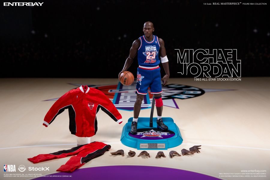 絕版斷貨中 ENTERBAY 1/6 Michael Jordan 麥可喬丹1993年 全明星賽 DropX獨家 限量版 ENTERBAY 1/6 麥可喬丹1993年 全明星賽 DropX獨家 限量版