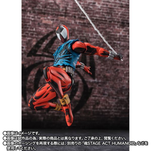 (預購) BANDAI S.H.Figuarts SHF 蜘蛛人:穿越新宇宙 猩紅蜘蛛 可動完成品 (預購) BANDAI S.H.Figuarts SHF 蜘蛛人:穿越新宇宙 猩紅蜘蛛 可動完成品