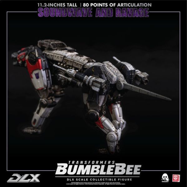 THREEZERO 變形金剛 大黃蜂 DLX 聲波及機械狗 可動完成品 THREEZERO 變形金剛 大黃蜂 DLX 聲波及機械狗 可動完成品