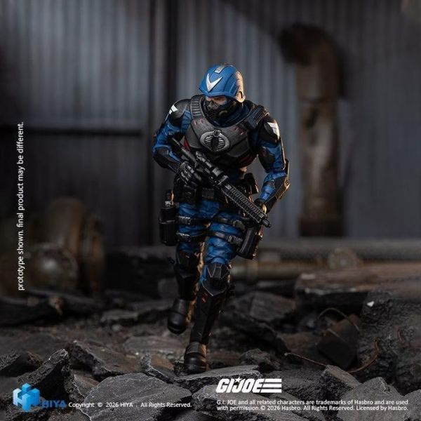 (預購) Hiya Toys E.M.S. 1/18 10.5cm 特種部隊 眼鏡蛇軍官 EMG0454 可動完成品 20260825 Hiya Toys E.M.S. 1/18 10.5cm 特種部隊 眼鏡蛇軍官 EMG0454 可動完成品