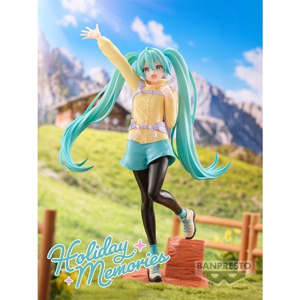 BANPRESTO 景品 初音未來 HATSUNE MIKU Holiday Memories 登山ver. BANPRESTO 景品 初音未來 HATSUNE MIKU Holiday Memories 登山ver.