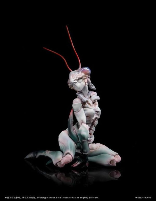[不挑盒況] 冰感工作室 1/12 蟲系列 實驗體 B0127 螳螂 Mantis 可動完成品 [不挑盒況] 冰感工作室 1/12 蟲系列 實驗體 B0127 螳螂 Mantis 可動完成品