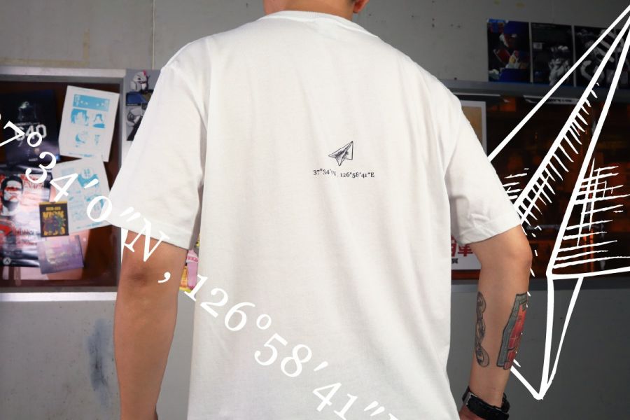NEXTee NEXT系列 SEOUL 短袖T恤 白色＆黑色 NEXTee NEXT系列 SEOUL 短袖T恤 白色＆黑色