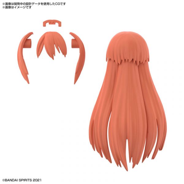BANDAI 30MS 髮型配件套組 Vol 3 全4種 組裝模型 BANDAI,30MS,髮型配件套組,Vol.3,全4種,組裝模型,