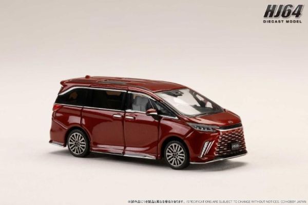 (預購) Hobby JAPAN 1/64 凌志 Lexus LM 500h Customized Version 奢華運兵車高級訂製版 4人座白內裝(右駕) 瑪瑙紅 HJ644076AR 20260319 Hobby JAPAN 1/64 凌志 Lexus LM 500h Customized Version 奢華運兵車高級訂製版 4人座白內裝(右駕) 瑪瑙紅 HJ644076AR