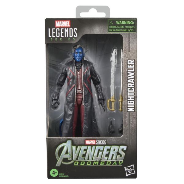 (預購) Hasbro 孩之寶 漫威 6吋傳奇人物 NIGHTCRAWLER DOOMSDAY 20261109 Hasbro 孩之寶 漫威 6吋傳奇人物 NIGHTCRAWLER DOOMSDAY