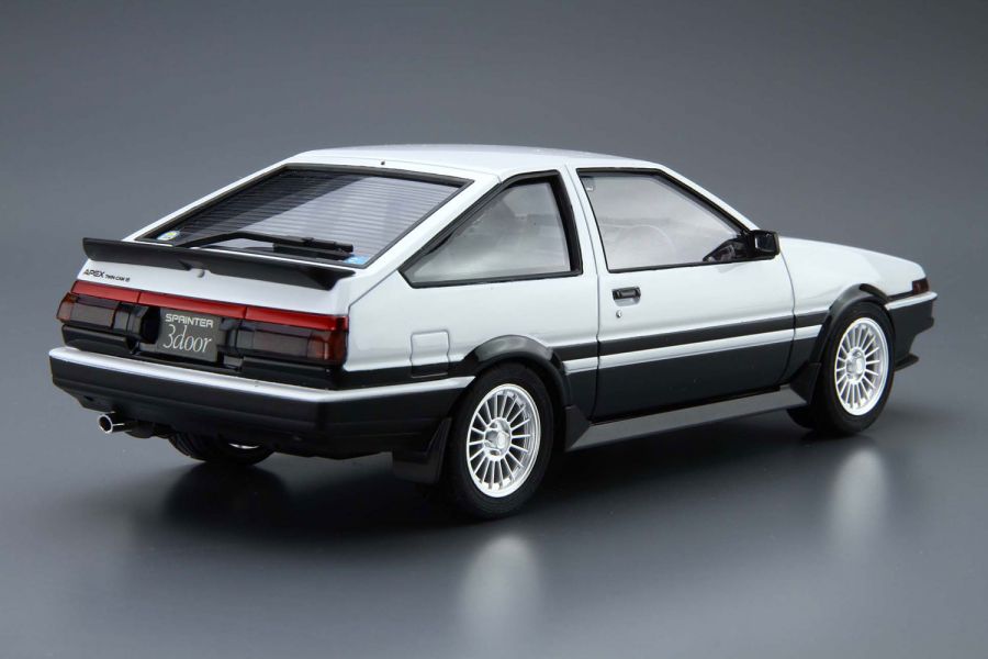 AOSHIMA 青島 1/24 模型車 #5 豐田 AE86 SPRINTER TRUENO GT-APEX 1985 組裝模型 AOSHIMA,青島,1/24,模型車,#5,豐田,AE86,SPRINTER,TRUENO,GT-APEX,1985,組裝,模型,