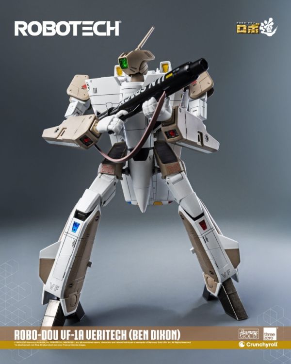 (預購) threezero ROBO-DOU 超時空要塞 VF-1A 變形戰鬥機 Ben Dixon 20.3cm 3Z03066W0 可動完成品 20260204 threezero ROBO-DOU 超時空要塞 VF-1A 變形戰鬥機 Ben Dixon 20.3cm 3Z03066W0 可動完成品