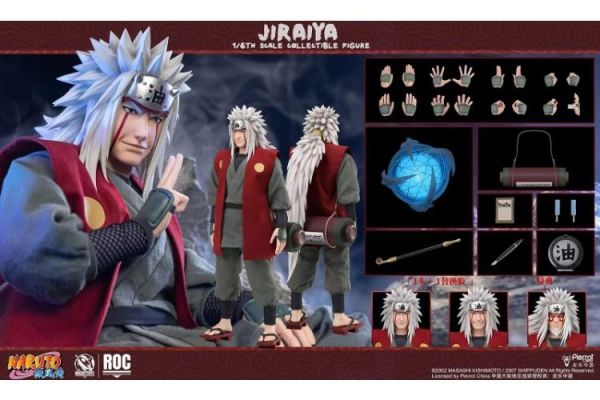 (預購) [標準版] RocketToys 1/6 火影忍者 疾風傳 Jiraiya 自來也 可動完成品 ROC-019 20260602 [標準版] RocketToys 1/6 火影忍者 疾風傳 Jiraiya 自來也 可動完成品 ROC-019
