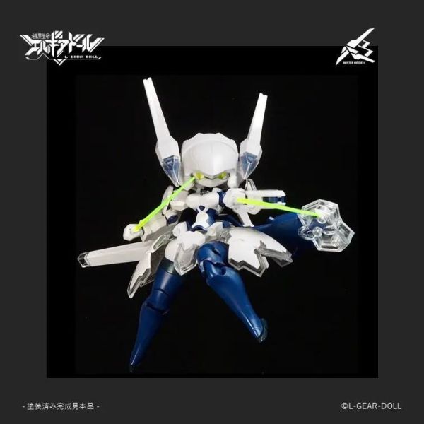 (預購) cavico 機娘Buster Maiden Ver. UV clear 組裝模型 20260909 cavico 機娘Buster Maiden Ver. UV clear 組裝模型