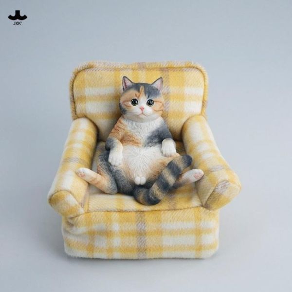 (預購) JXK Studio JXK350 動物公仔 暖格沙發喵 C 20260423 JXK Studio JXK350 動物公仔 暖格沙發喵 C