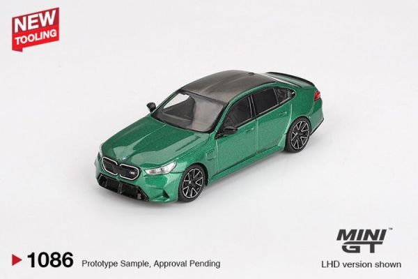(預購) MINIGT 1/64 寶馬 BMW M5 (G90) Isle of Man Green Metallic MGT01086-L (預購) MINIGT 1/64 寶馬 BMW M5 (G90) Isle of Man Green Metallic MGT01086-L