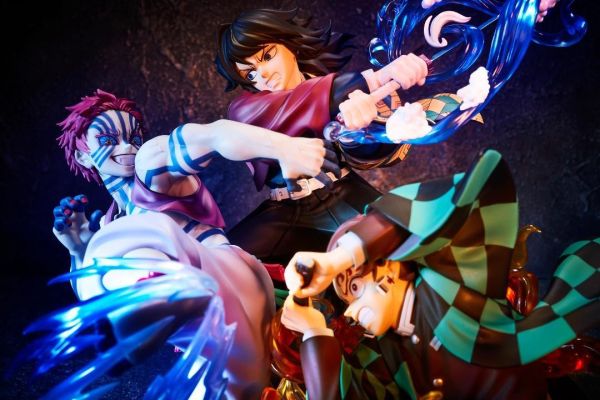 (預購) ANIPLEX 鬼滅之刃 竈門炭治郎&富岡義勇&猗窩座 完成品 20260831 ANIPLEX 鬼滅之刃 竈門炭治郎&富岡義勇&猗窩座 完成品