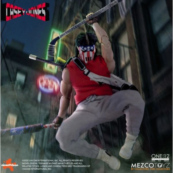 (預購) MEZCO TOYZ One:12 Collective 忍者龜 凱西·瓊斯 約17cm 人偶 可動完成品 20251112 (預購) MEZCO TOYZ One:12 Collective 忍者龜 凱西·瓊斯 約17cm 人偶 可動完成品 20251112