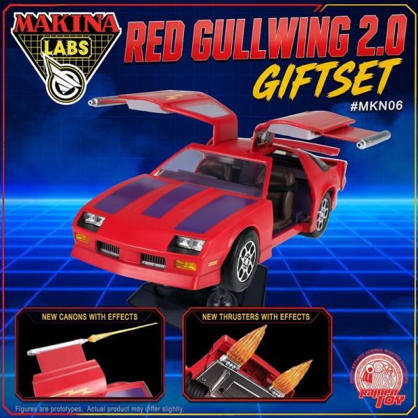 (預購) Ramen Toy RED GULLWING 2.0 紅色鷗翼門汽車 MKN06 20260915 Ramen Toy RED GULLWING 2.0 紅色鷗翼門汽車 MKN06