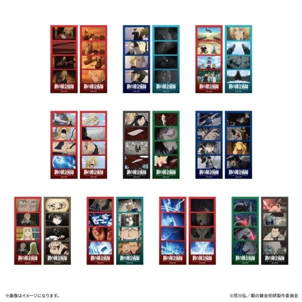 (預購) Culture Entertainment 盲盒 鋼之鍊金術師 四連相卡 全10種 一中盒10入販售 20261001 Culture Entertainment 盲盒 鋼之鍊金術師 四連相卡 全10種 一中盒10入販售