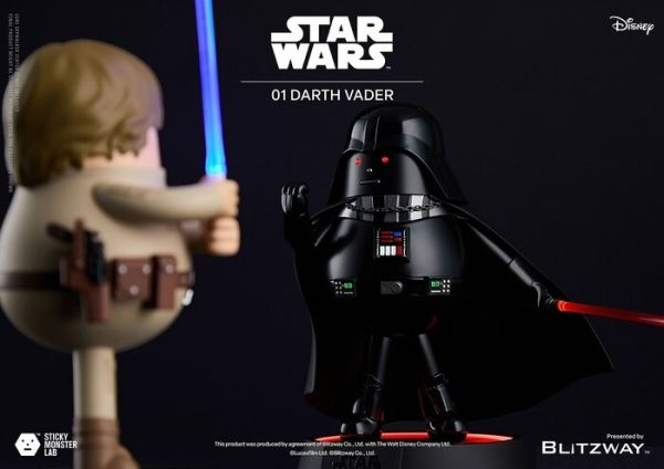 BLITZWAY SML系列 STAR WARS星際大戰 達斯•維達 黑武士 站立單人 BLITZWAY SML系列 STAR WARS星際大戰 達斯•維達 黑武士 站立單人
