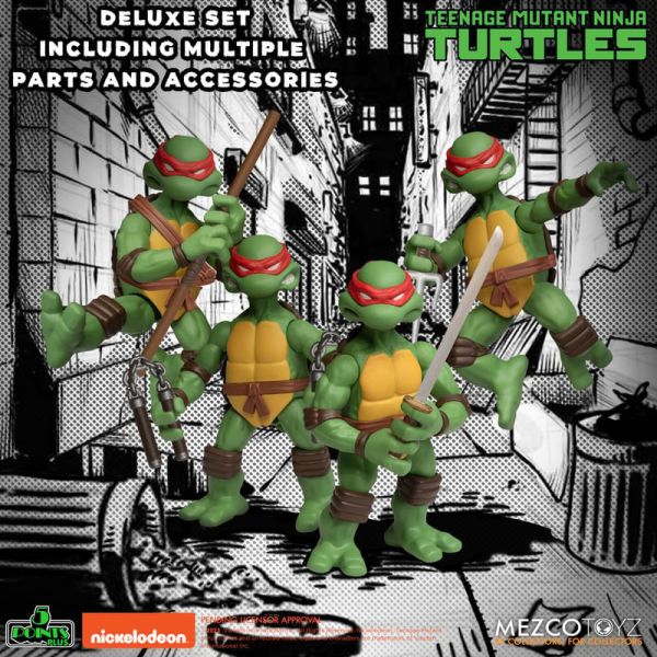 MEZCO TOYZ 忍者龜 變種大亂鬥 豪華版 MEZCO TOYZ 忍者龜 變種大亂鬥 豪華版